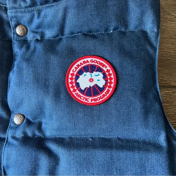 Canada Goose x Levi's Denim Freestyle Vest 1/300 Size Extra Small